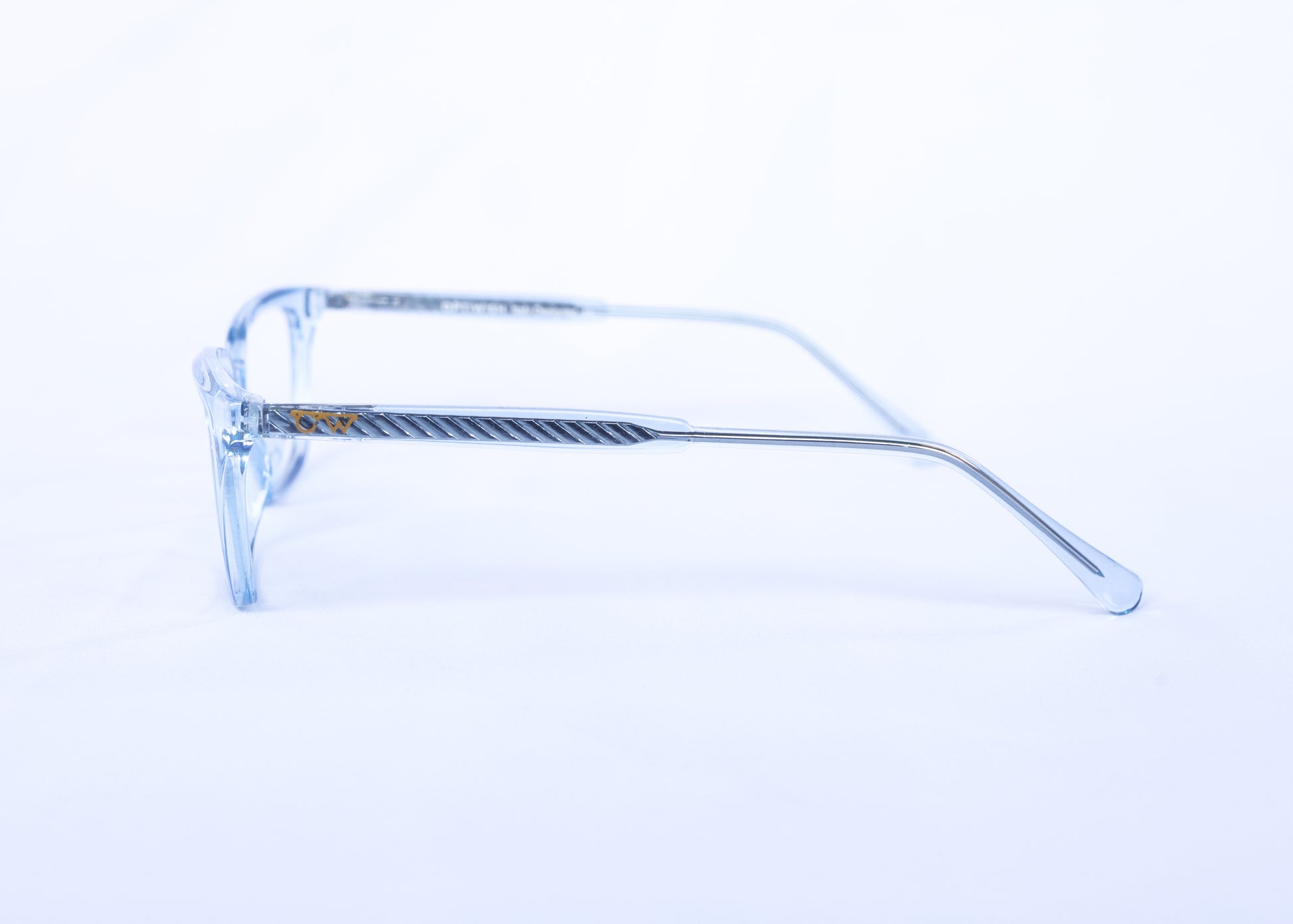 OPTIWISH "Bollywood Star" Cat-Eye Frame (Light Blue Translucent)