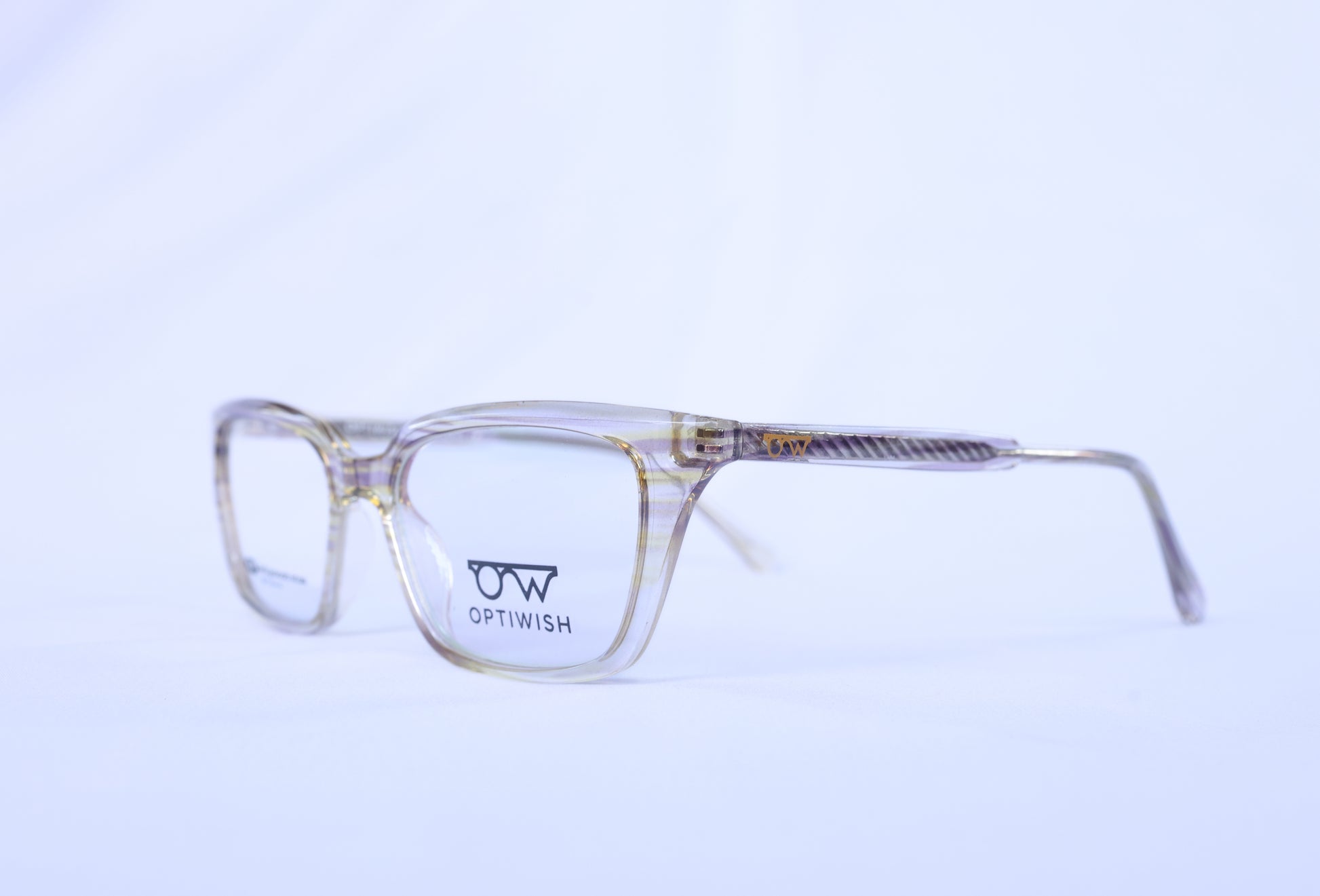 OPTIWISH "Bollywood Star" Cat-Eye Frame (Lime Translucent)