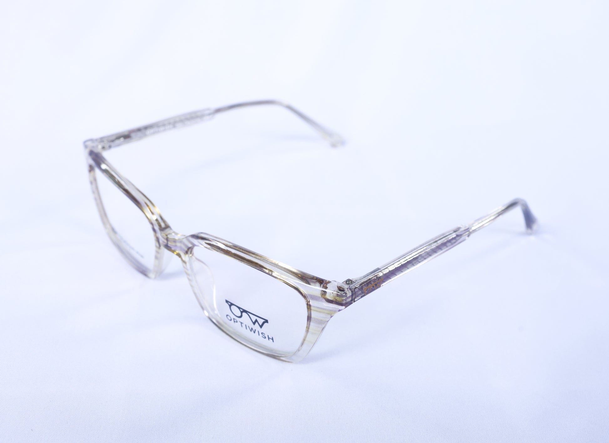 OPTIWISH "Bollywood Star" Cat-Eye Frame (Lime Translucent)