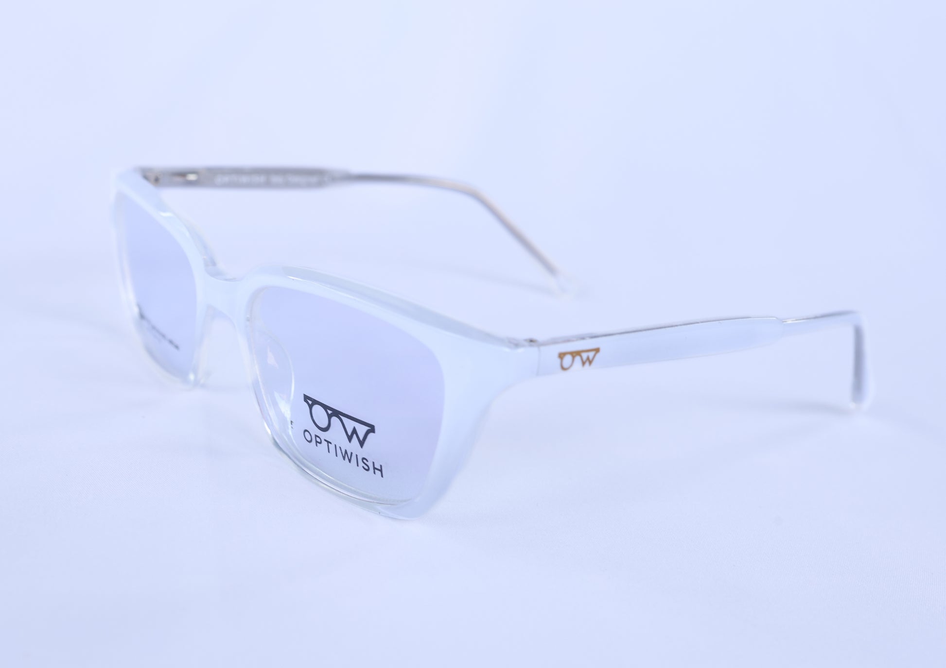 OPTIWISH "Bollywood Star" Cat-Eye Frame (Translucent Ice)