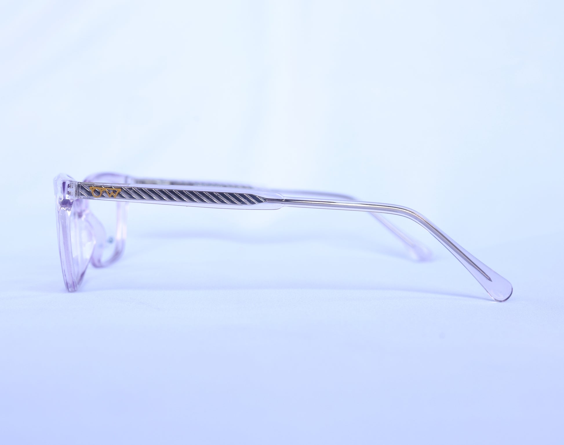 OPTIWISH "Bollywood Star" Cat-Eye Frame (Translucent Soft Lavender)