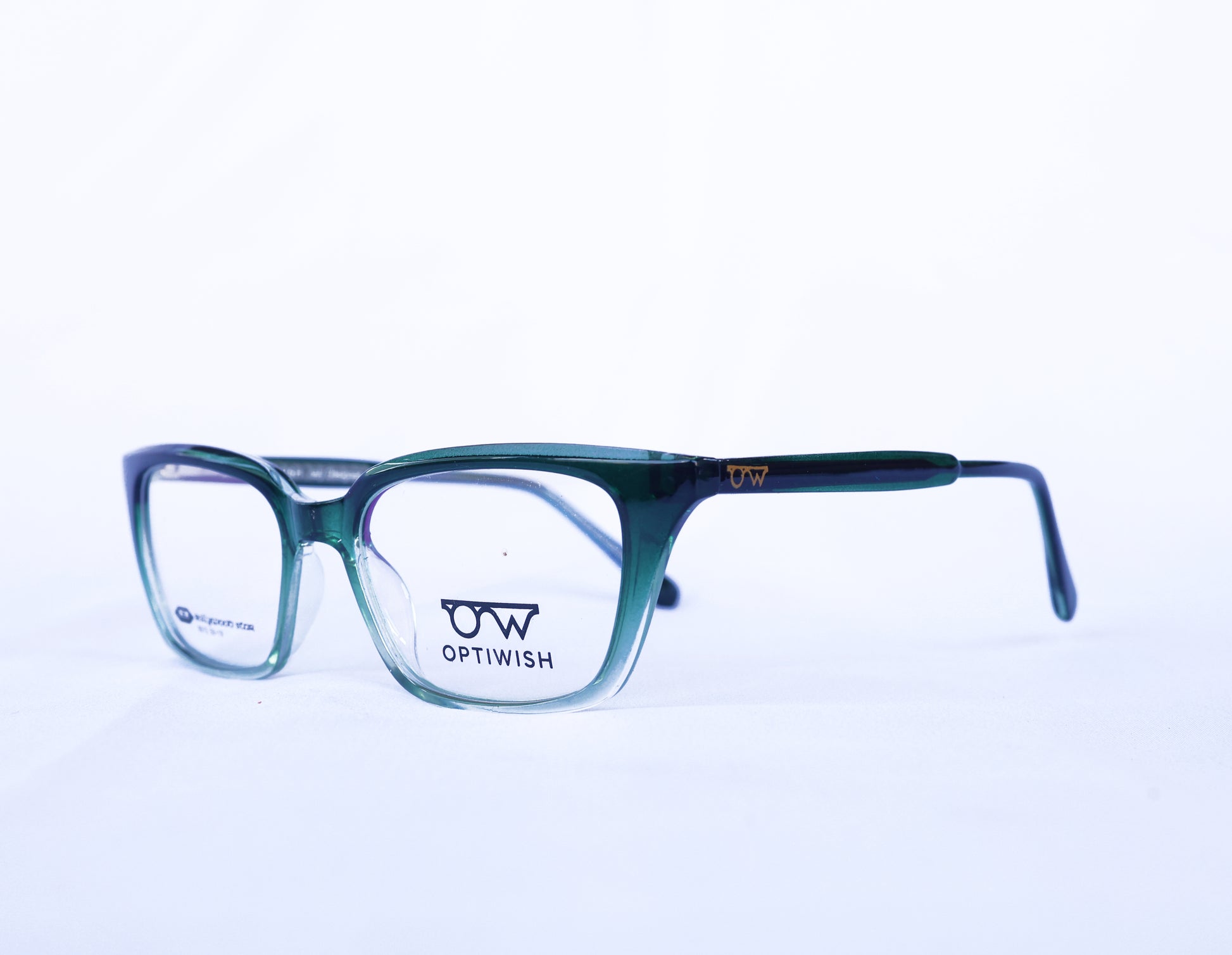 OPTIWISH "Bollywood Star" Cat-Eye Frame (Deep Sea Green Fade)