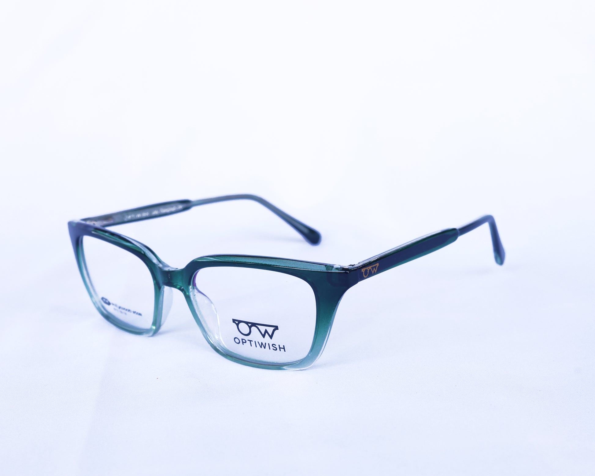 OPTIWISH "Bollywood Star" Cat-Eye Frame (Deep Sea Green Fade)