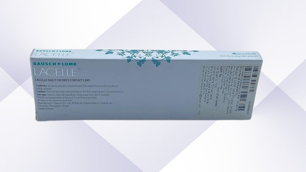 Bausch + Lomb Lacelle Mystic Grey Daily Disposable Contact Lens