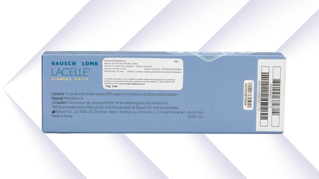 Bausch & Lomb Lacelle Daimond Daily Disposable Colour Contact Lenses