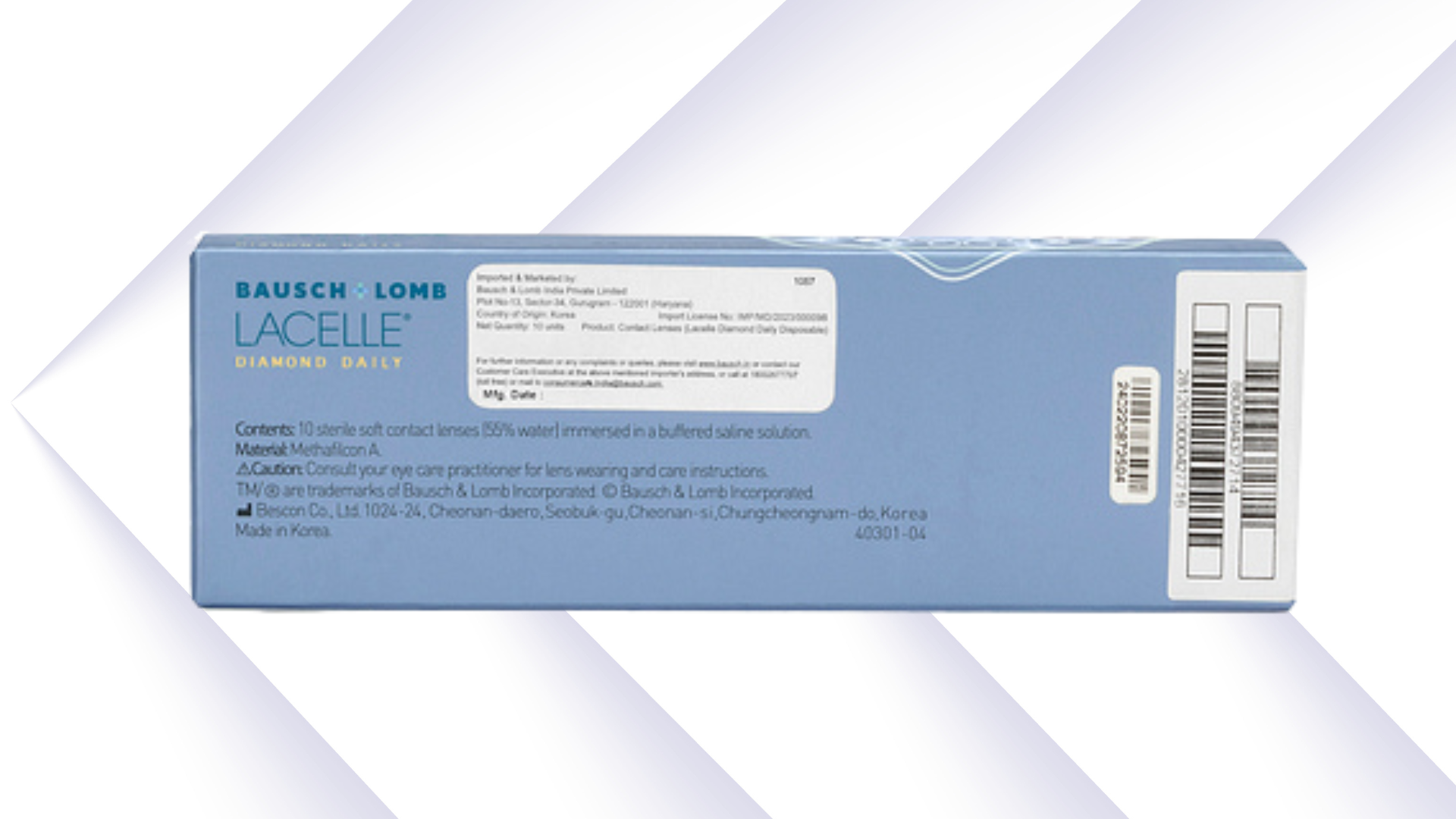 Bausch & Lomb Lacelle Daimond Daily Disposable Colour Contact Lenses